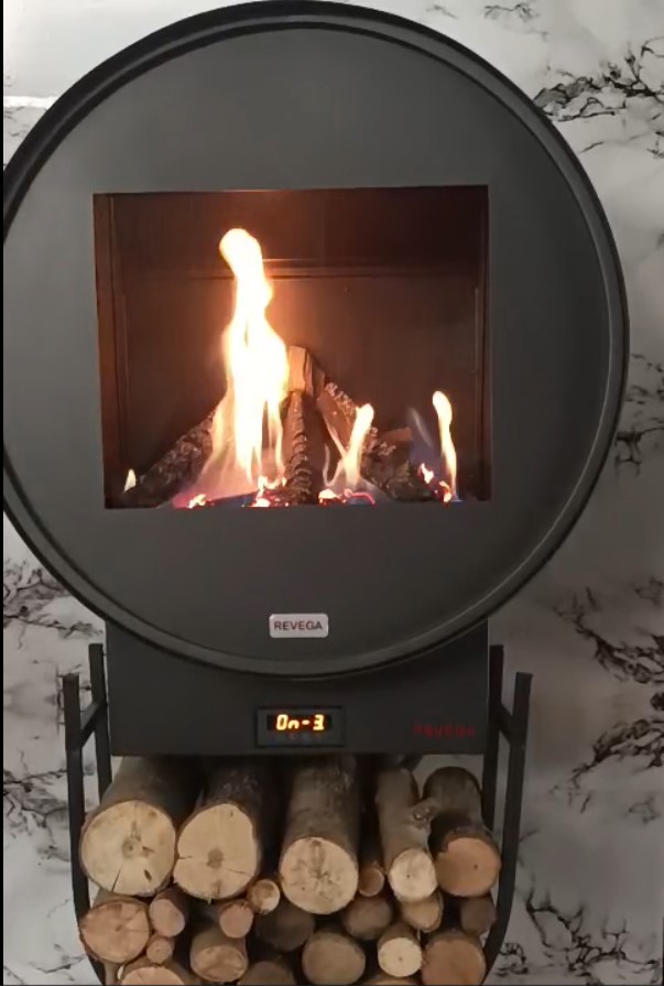 ŞÖMİNE HERMATİK ARKADAN BACALI H50AB RETRO