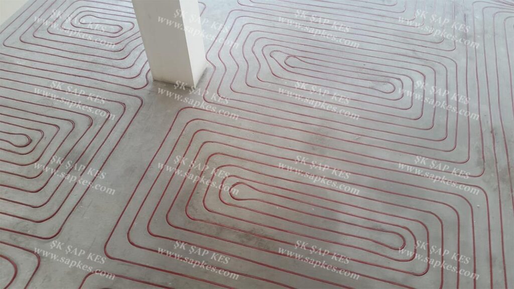 ŞAPKES YERDEN ISITMA SİSTEMİ